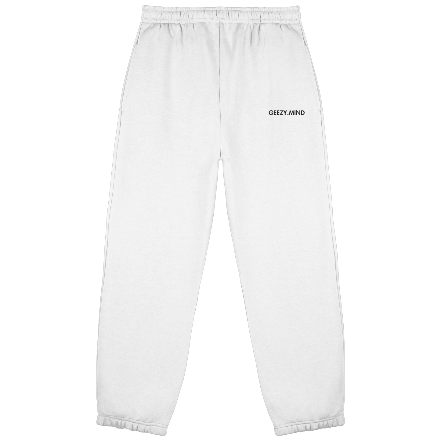 Fluffy Jogger White+