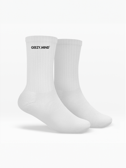 G.M Socks White