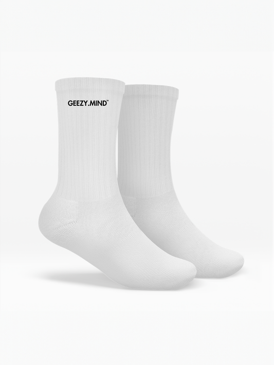 G.M Socks White